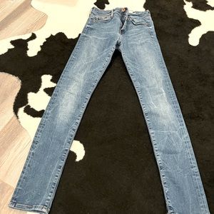 Shaping skinny high waist denim